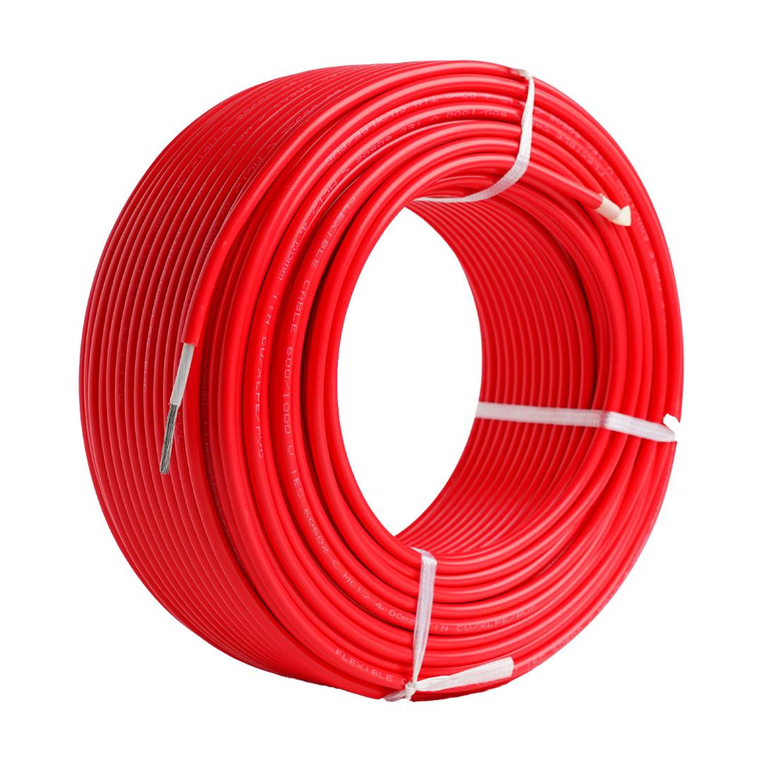 4mm² Single Core XLPO Solar DC Cable (TUV / UL Certified)